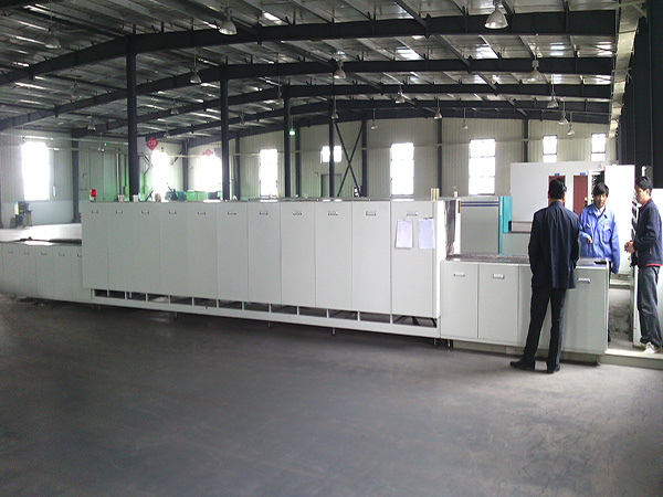 隧道烘箱调试现场