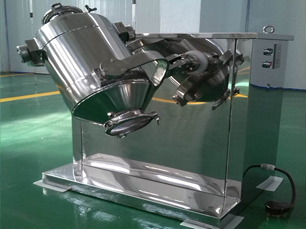 三维混合机客户现场